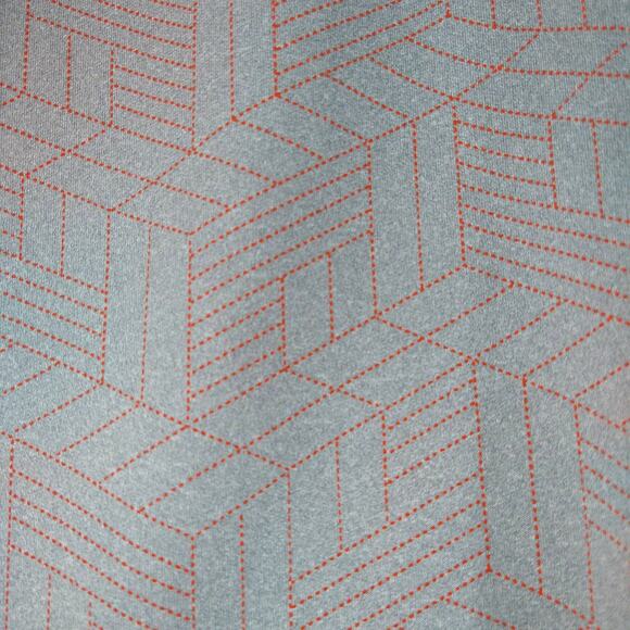 C-BUK Men's 1/4 Zip Jacket Size Large Gray Orange Reese's Thins Logo - Picture 4 of 10